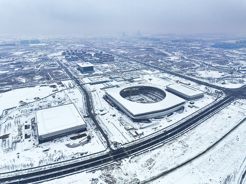 雄安初雪 銀裝素裹氛圍感拉滿